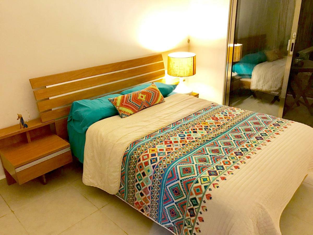Room With Terrace Puerto Morelos Dış mekan fotoğraf